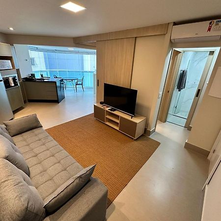 サントスResidencial Estanconfor Com Vista Mar 2 Ac E Garagemアパートメント エクステリア 写真