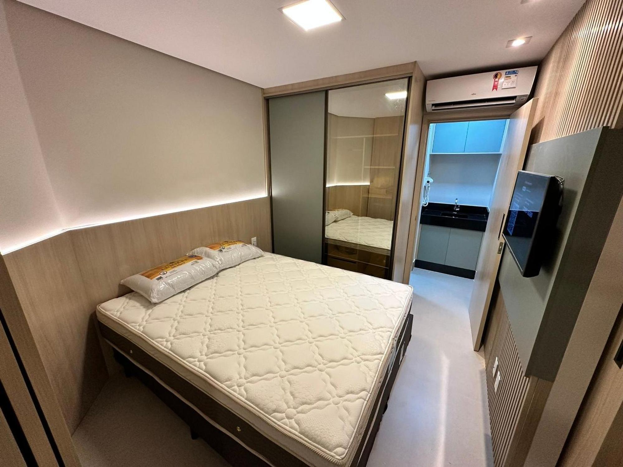 サントスResidencial Estanconfor Com Vista Mar 2 Ac E Garagemアパートメント エクステリア 写真