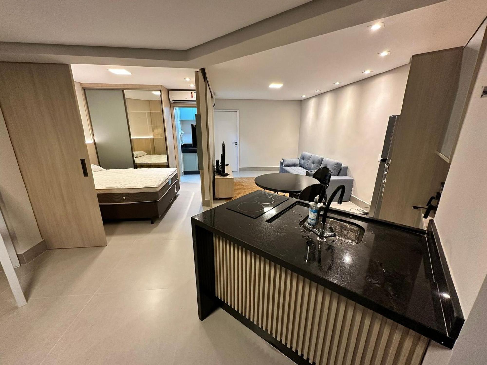 サントスResidencial Estanconfor Com Vista Mar 2 Ac E Garagemアパートメント エクステリア 写真