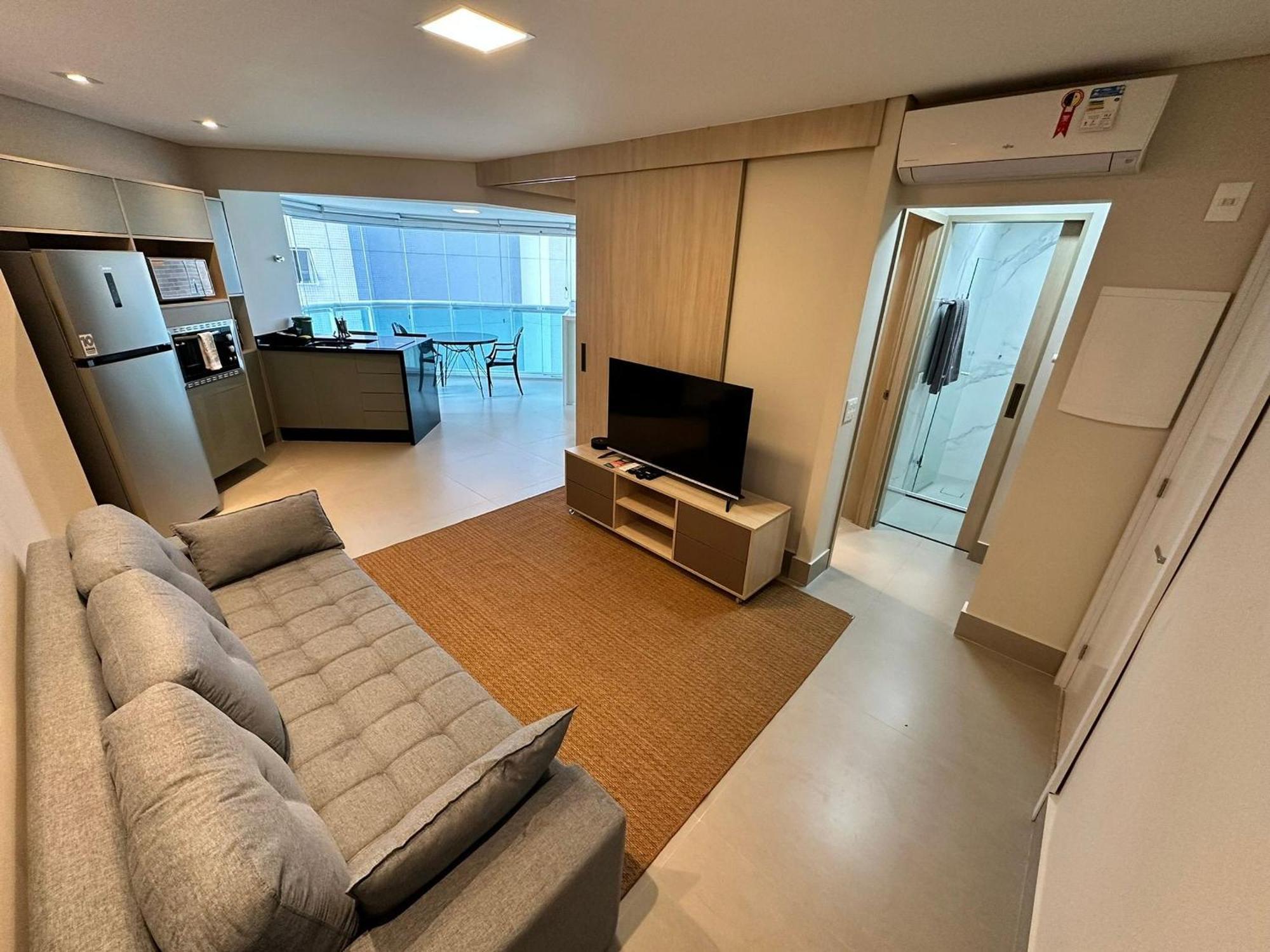 サントスResidencial Estanconfor Com Vista Mar 2 Ac E Garagemアパートメント エクステリア 写真